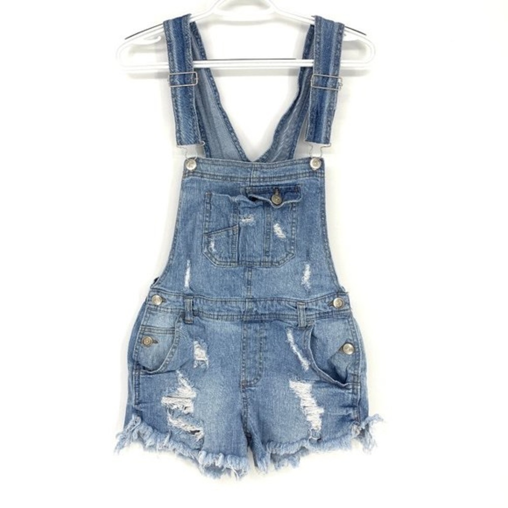 Overall shorts